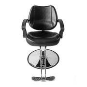 Black Woman Barber Chair