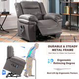 (288585578GAA)Power Lift Recliner,Lift Chairs Recliners for Elderly, Electric Massage Heating Chair for Seniors Living Room Armchair-Tech cloth_11