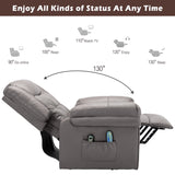 (288585578GAA)Power Lift Recliner,Lift Chairs Recliners for Elderly, Electric Massage Heating Chair for Seniors Living Room Armchair-Tech cloth_4