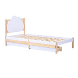 Wooden Solid White Pine Storage Bed with Drawers Bed Furniture Frame for Adults, Kids, Teenagers 3ft Single (White 190x90cm)_10