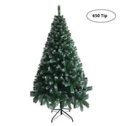 6FT Iron Leg White PVC 650 Branches Christmas Tree
